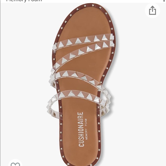 Cushionaire Studded Sandals - Picture 1 of 3